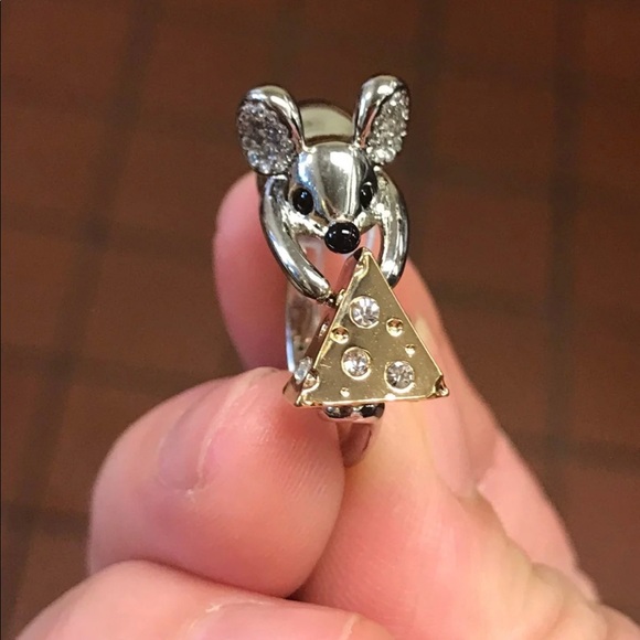 $89 New Kate Spade Year Of Rat & Cheese Ring - Picture 8 of 12